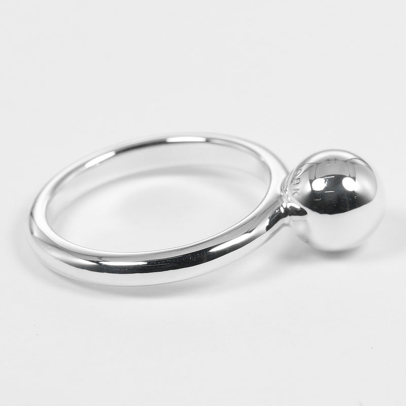 [티파니앤코]TIFFANY&Co.
 하드웨어 볼 11번 반지 
 실버 925 약. 3g 하드웨어 볼 여성용 A랭크