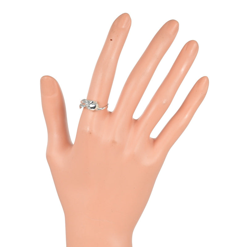 [티파니앤코]TIFFANY&Co.
 튤립 12호 반지 
 빈티지 희귀 실버 925 3g 튤립 레이디스 A랭크