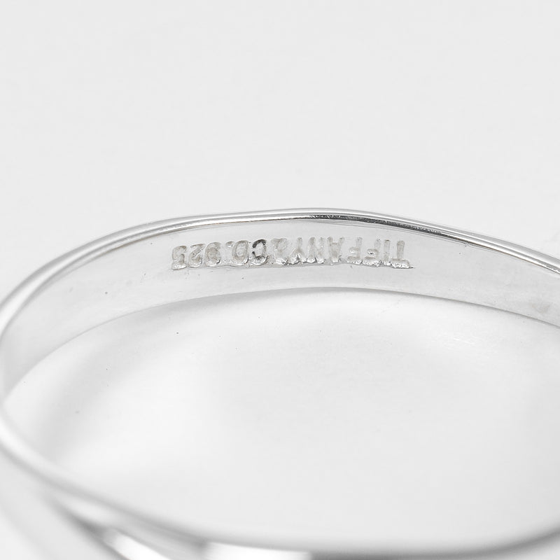[티파니앤코]TIFFANY&Co.
 튤립 12호 반지 
 빈티지 희귀 실버 925 3g 튤립 레이디스 A랭크