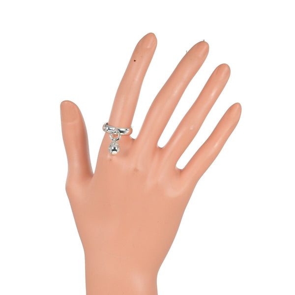 [티파니앤코]TIFFANY&Co.
 볼 댕글 11호 반지 
 빈티지 실버 925 6.1g 볼 댕글 여성용 A랭크