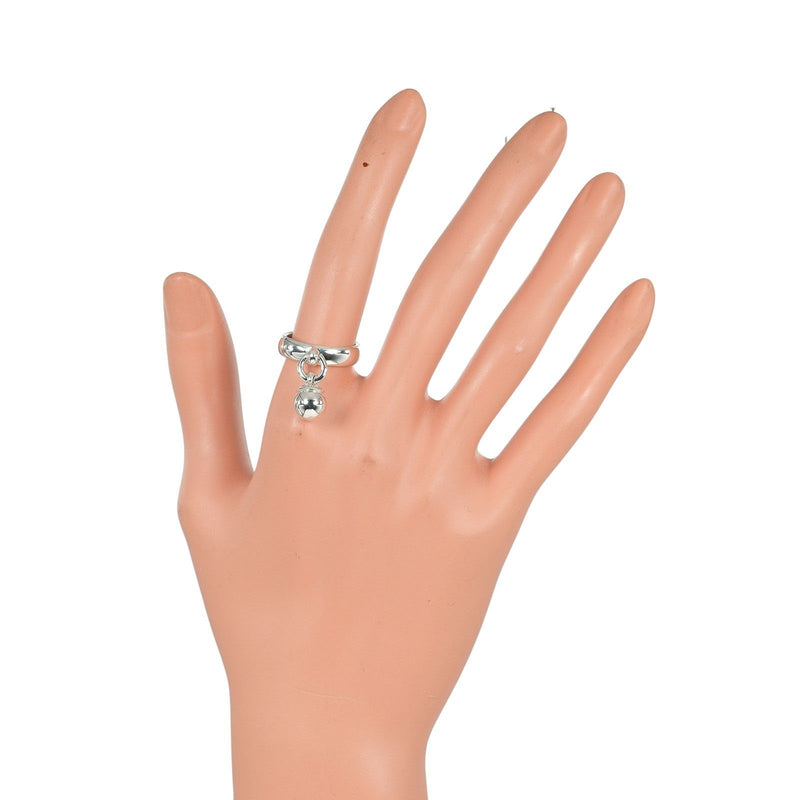 [티파니앤코]TIFFANY&Co.
 볼 댕글 11호 반지 
 빈티지 실버 925 6.1g 볼 댕글 여성용 A랭크
