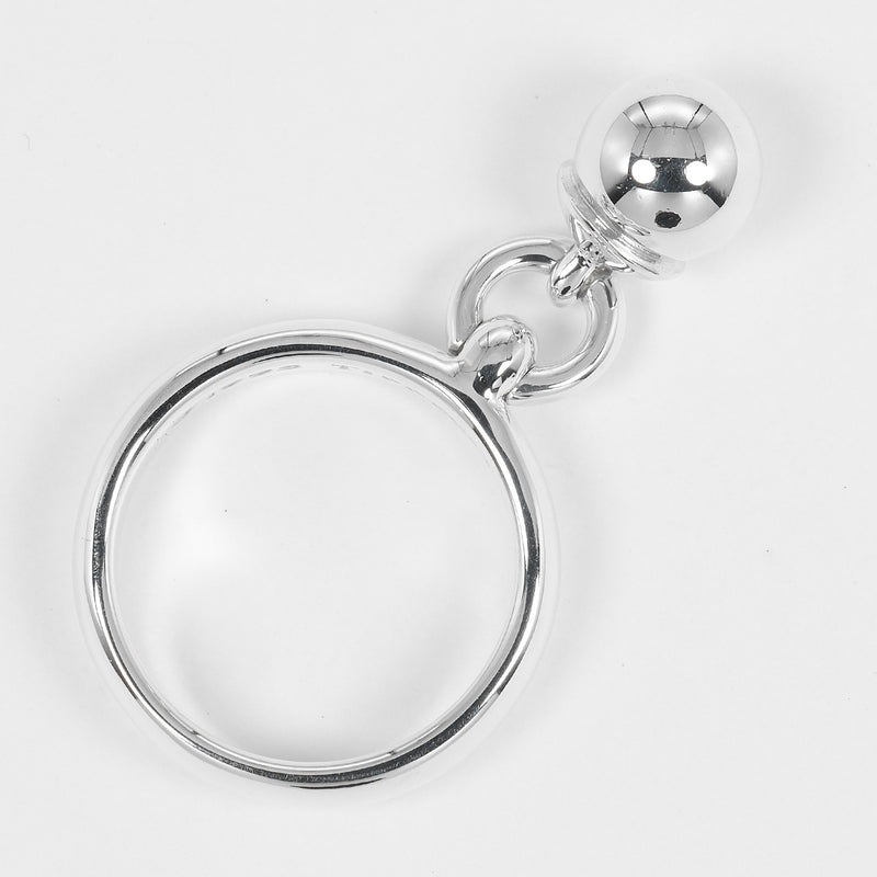 [티파니앤코]TIFFANY&Co.
 볼 댕글 11호 반지 
 빈티지 실버 925 6.1g 볼 댕글 여성용 A랭크