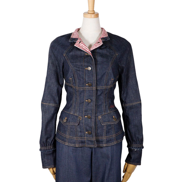[LOUIS VUITTON]LOUIS VUITTON B Vuitton Denim Jacket