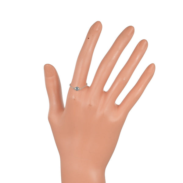 [티파니앤코]TIFFANY&Co.
 바이저 야드 No. 17 링 
 실버 925×아쿠아마린 블루 0.4g 바이더야드 남자 A랭크