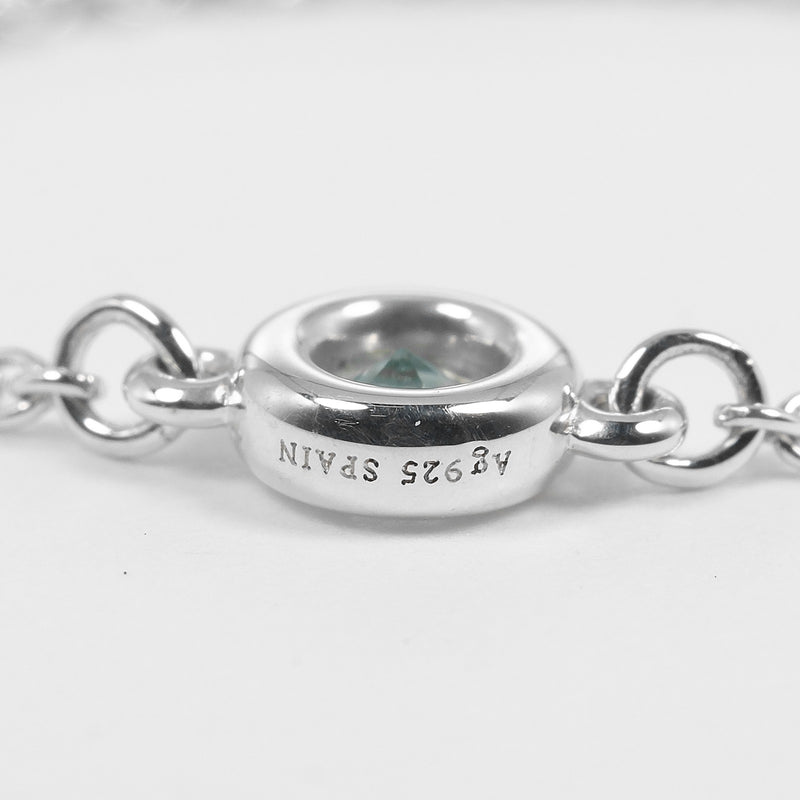 [티파니앤코]TIFFANY&Co.
 바이저 야드 No. 17 링 
 실버 925×아쿠아마린 블루 0.4g 바이더야드 남자 A랭크