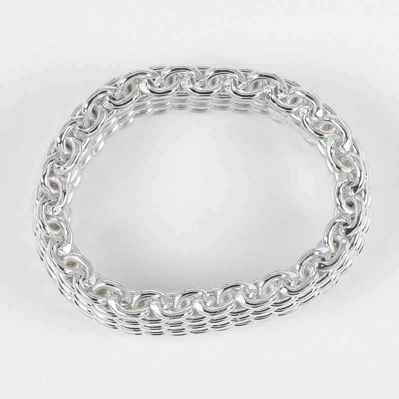 [티파니앤코]TIFFANY&Co.
 서머셋 No. 17 반지 
 실버 925 약. 9g 서머셋 유니섹스 A랭크