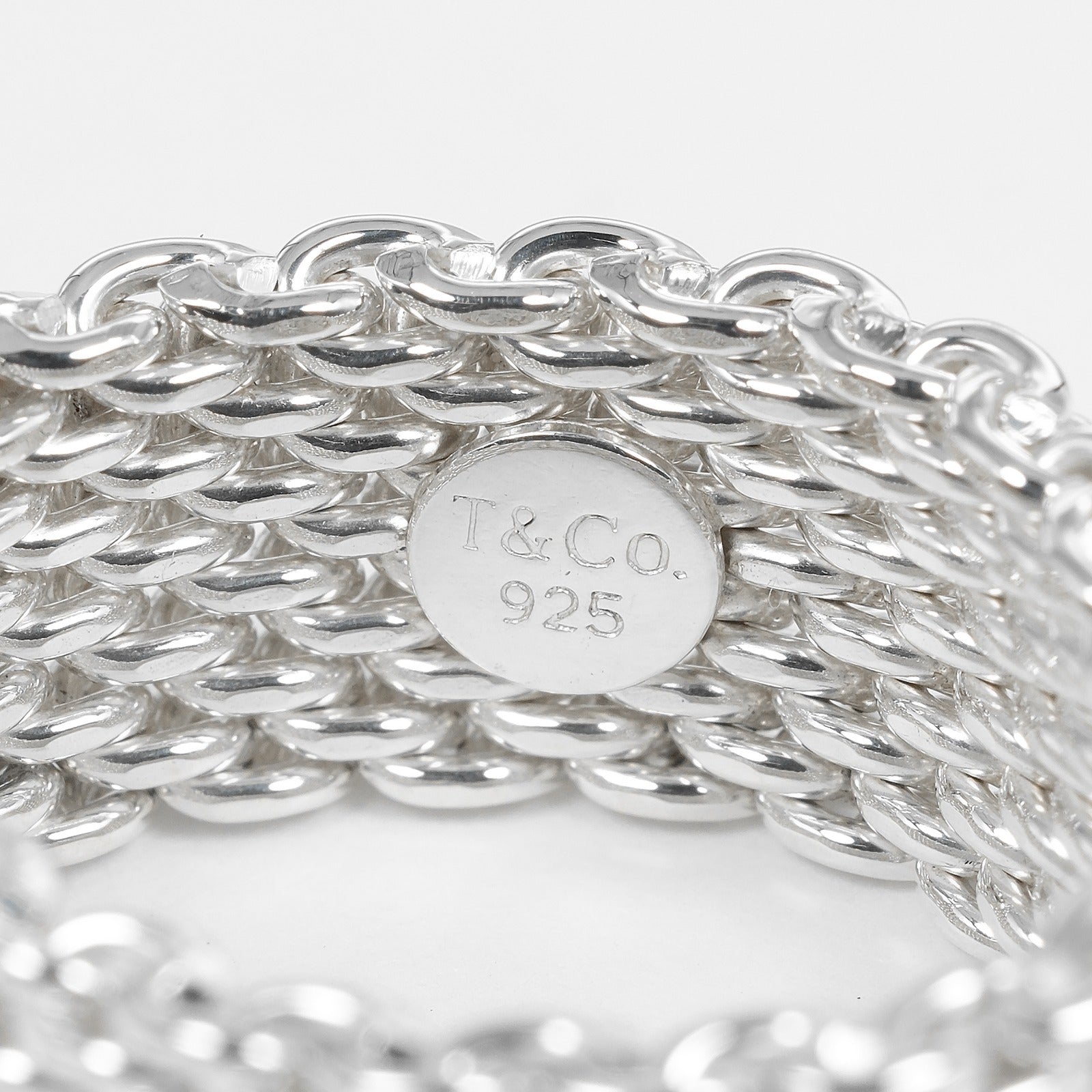 TIFFANY&Co.】ティファニー サマセット 17号 リング・指輪 シルバー925
