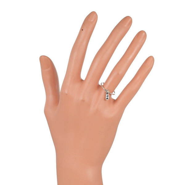 [티파니앤코]TIFFANY&Co.
 티어드롭 9호 반지 
 실버 925 약. 1.25g 티어드롭 여성용 A랭크