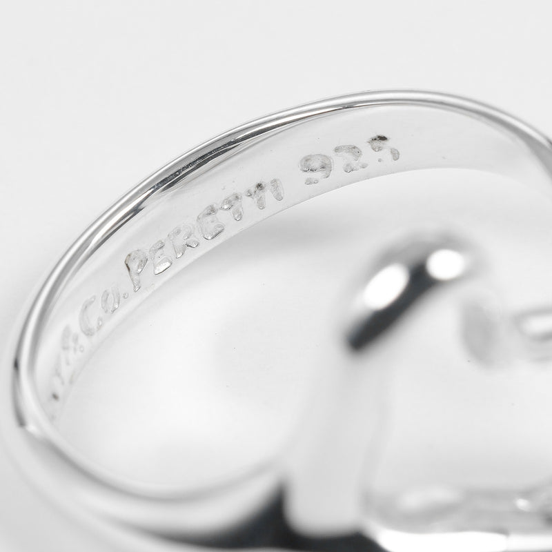 [티파니앤코]TIFFANY&Co.
 오픈하트 9호 반지 
 실버 925 약. 3.5g 오픈하트 레이디스 A랭크