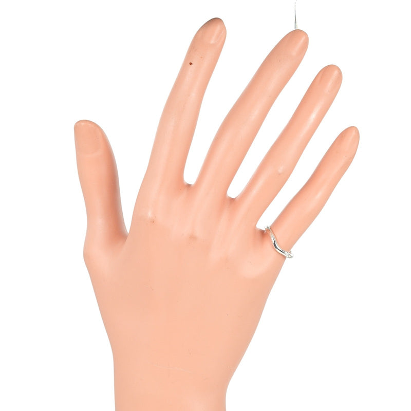 [티파니앤코]TIFFANY&Co.
 곡선형 밴드 6호 반지 
 실버 925 약. 1.5g 곡선형 밴드 여성용 A등급