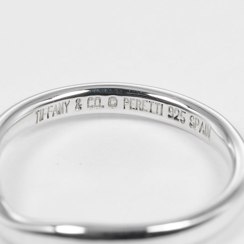 [티파니앤코]TIFFANY&Co.
 곡선형 밴드 6호 반지 
 실버 925 약. 1.5g 곡선형 밴드 여성용 A등급