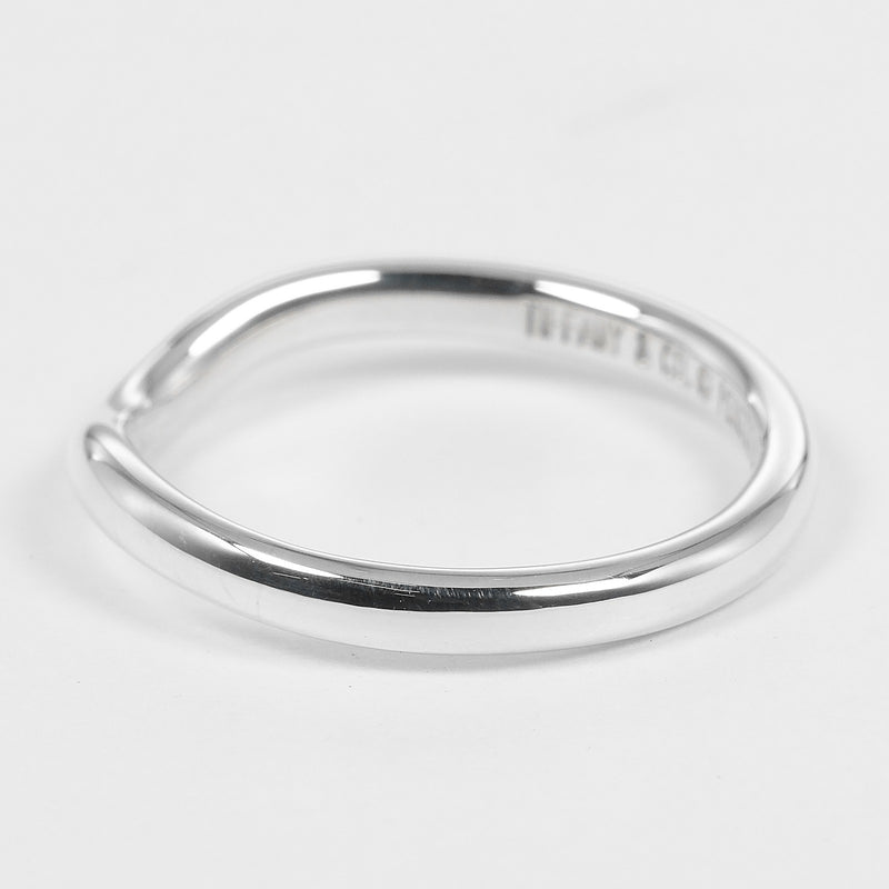 [티파니앤코]TIFFANY&Co.
 곡선형 밴드 6호 반지 
 실버 925 약. 1.5g 곡선형 밴드 여성용 A등급