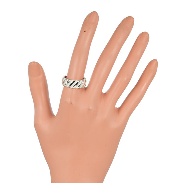 [티파니앤코]TIFFANY&Co.
 트위스트 15.5호 반지 
 빈티지 실버 925 7.43g 트위스트 레이디스 A랭크