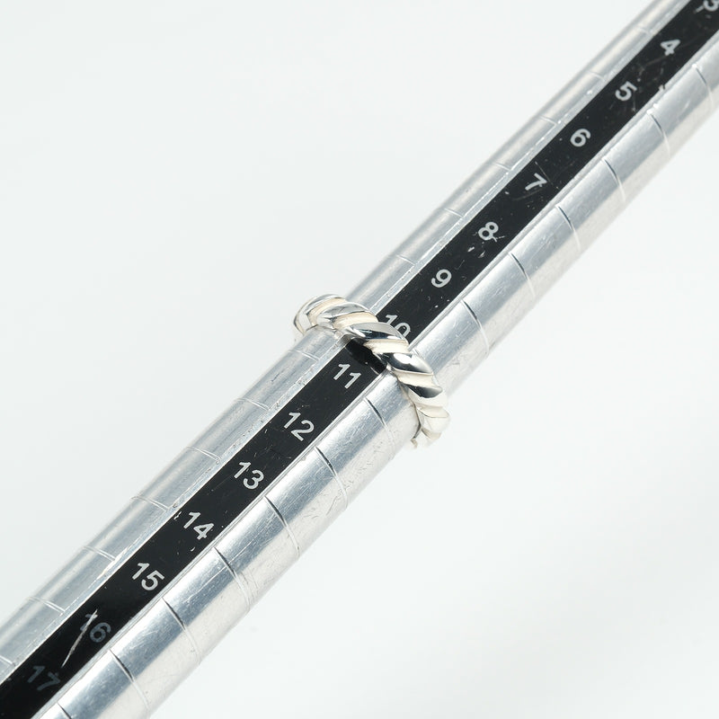 【TIFFANY&Co.】ティファニー
 ツイスト ヴィンテージ 10号 リング・指輪
 シルバー925 約3.1g Twist vintage レディースAランク