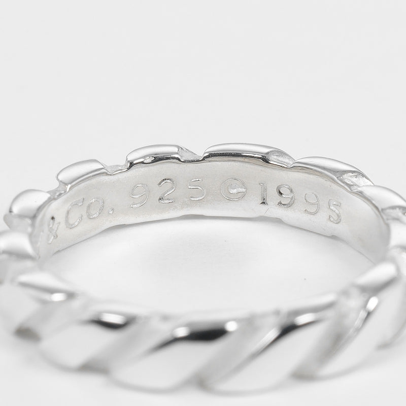 【TIFFANY&Co.】ティファニー
 ツイスト ヴィンテージ 10号 リング・指輪
 シルバー925 約3.1g Twist vintage レディースAランク