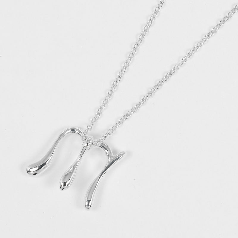 [티파니앤코]TIFFANY&Co. 문자 m 이니셜 m 목걸이