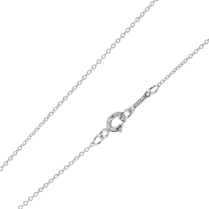 [TIFFANY y compañía]TIFFANY&Co. collar de cruz infinita