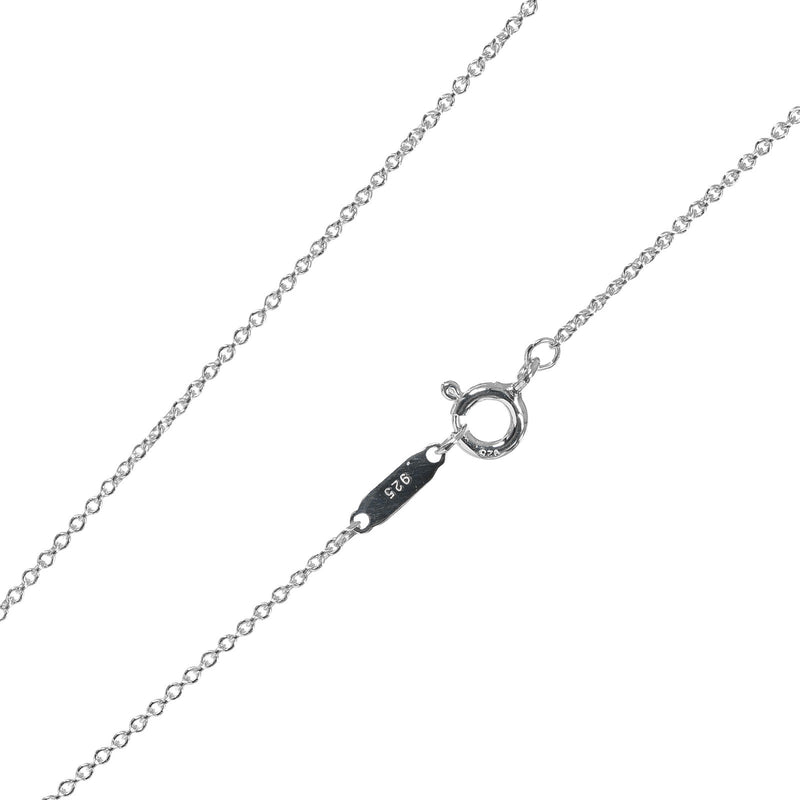 [TIFFANY&Co.] Collier avec croix au pochoir Tiffany