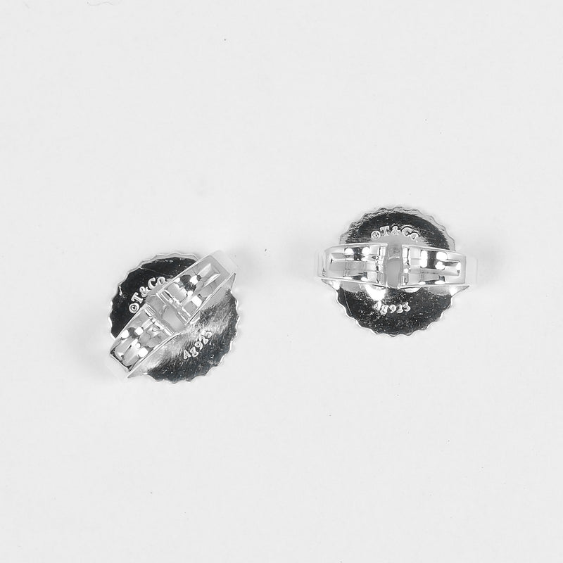 [TIFFANY y compañía]TIFFANY&Co. aretes de aro estrechos 1837