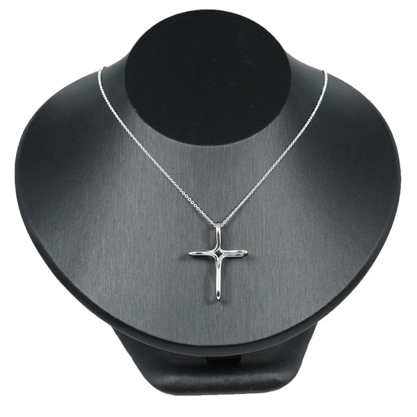 【TIFFANY&Co.】ティファニー オープンクロス ネックレス