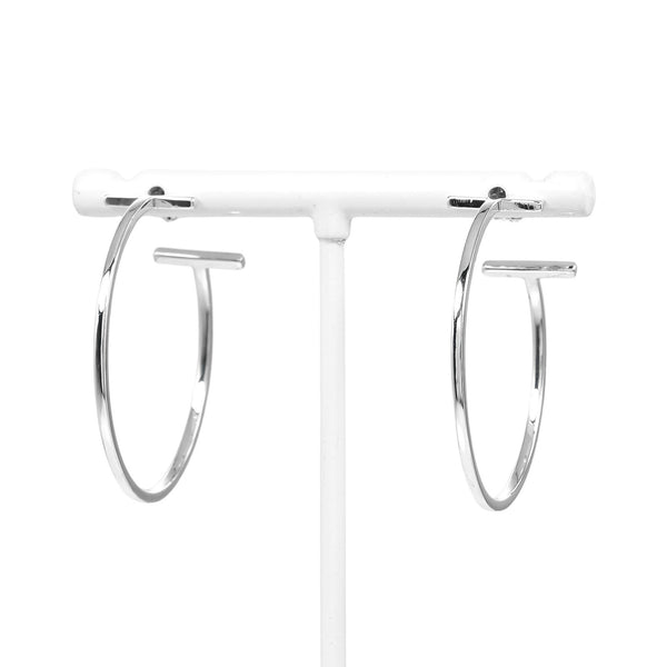 [TIFFANY&Co.] Boucles d'oreilles fil Tiffany T