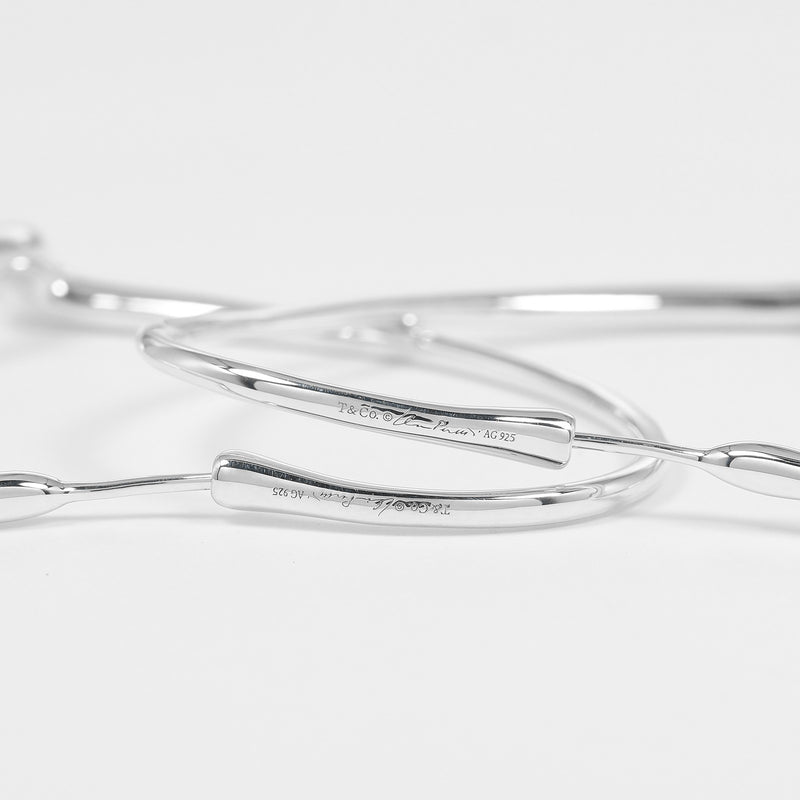 【TIFFANY&Co.】ティファニー オープン ハート フープ ピアス