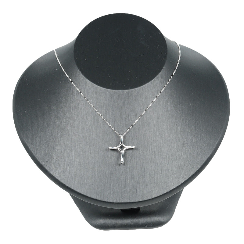 【TIFFANY&Co.】ティファニー オープンクロス ネックレス