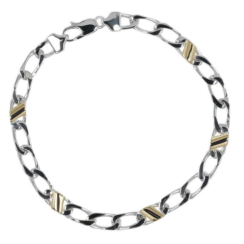 【TIFFANY&Co.】ティファニー フラットリンク ブレスレット