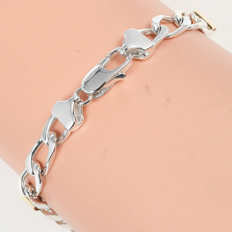 【TIFFANY&Co.】ティファニー フラットリンク ブレスレット