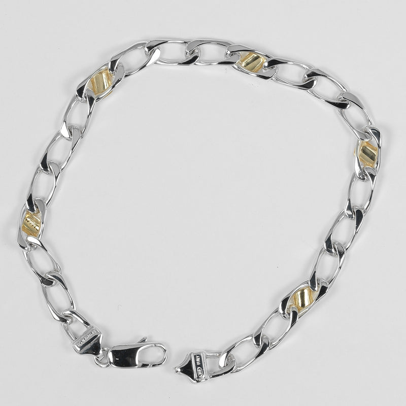 【TIFFANY&Co.】ティファニー フラットリンク ブレスレット