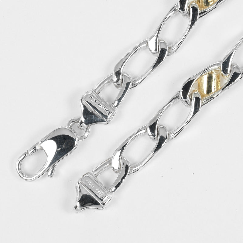 【TIFFANY&Co.】ティファニー フラットリンク ブレスレット