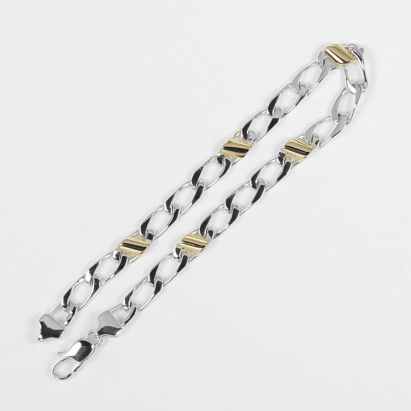 【TIFFANY&Co.】ティファニー フラットリンク ブレスレット