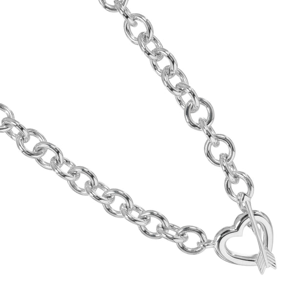 TIFFANY&Co.】ティファニー ハートアロー トグルチェーン ネックレス