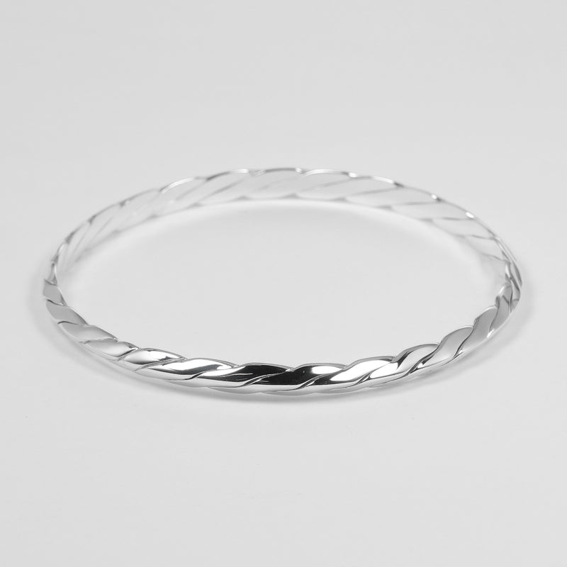 TIFFANY&Co.】ティファニー ナイフエッジ ツイスト バングル