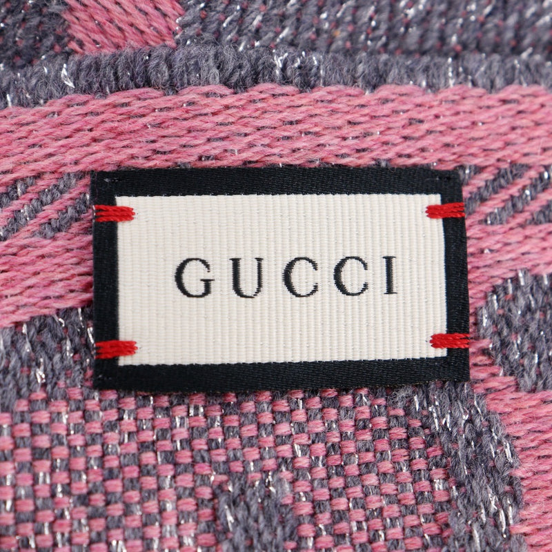 【GUCCI】グッチ GG ウールラメ ジャガード マフラー
 598993