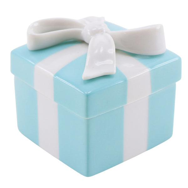 【TIFFANY&Co.】ティファニー ミニブルーボウボックス 小物入れ