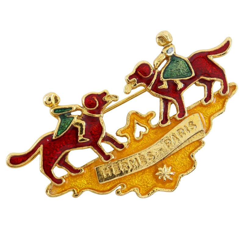 [HERMES] Broche Hermes para niña y perro