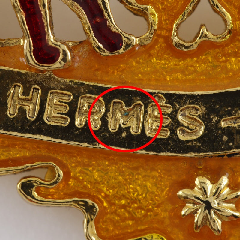 [HERMES] Broche Hermes para niña y perro