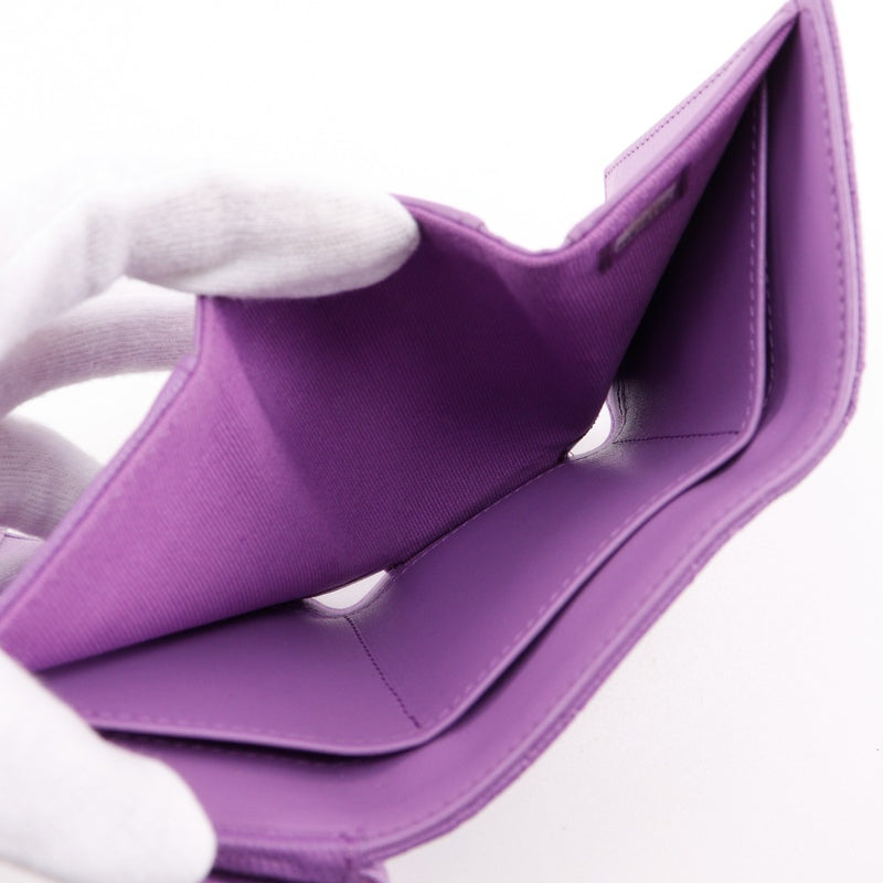 [CANAL] Chanel Matelasse billetera triple