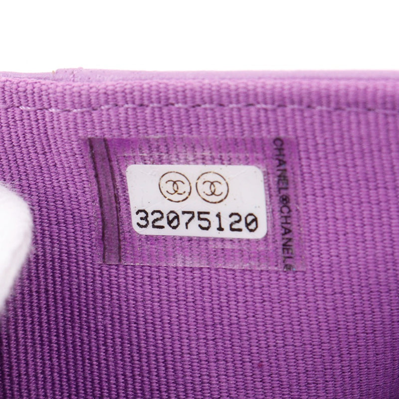 [CANAL] Chanel Matelasse billetera triple