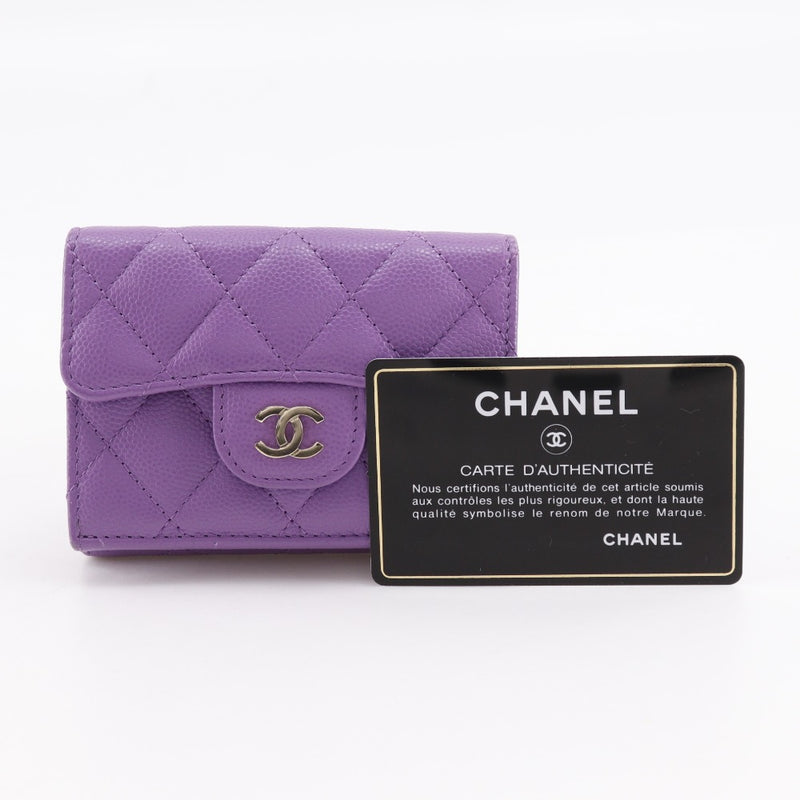 [CANAL] Chanel Matelasse billetera triple