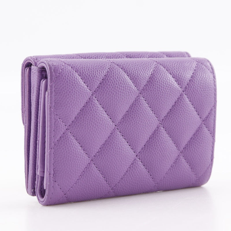 [CANAL] Chanel Matelasse billetera triple