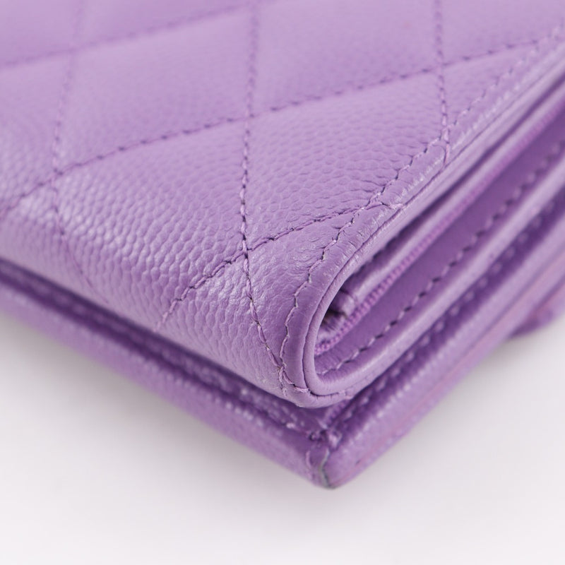 [CANAL] Chanel Matelasse billetera triple