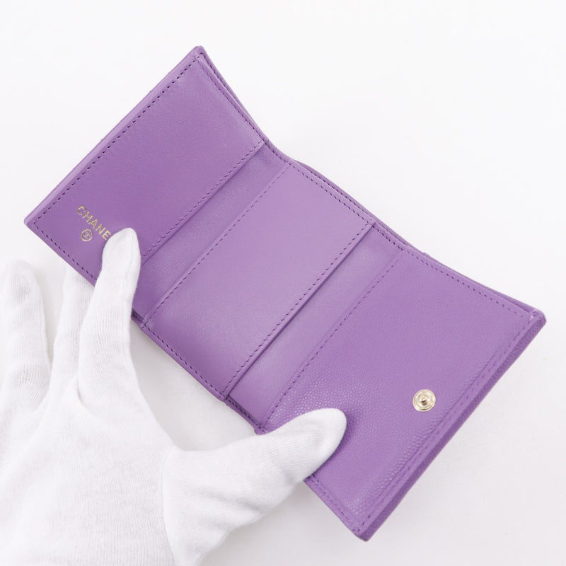 [CANAL] Chanel Matelasse billetera triple