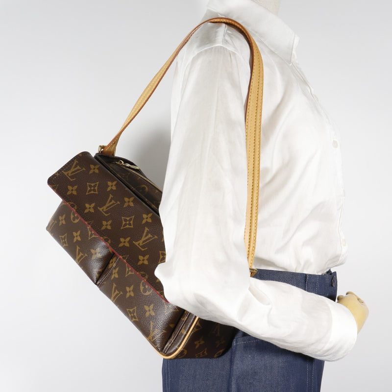 【LOUIS VUITTON】ルイ・ヴィトン ヴィバ・シテMM ショルダーバッグ
 DU0074