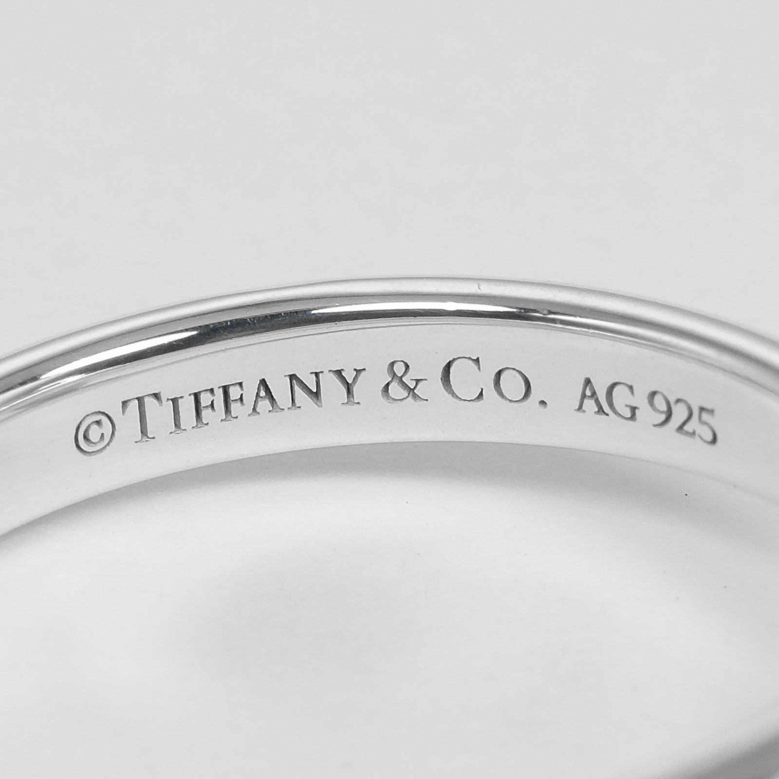 TIFFANY&Co.】ティファニー ハードウェア ボール リング・指輪 7.5号