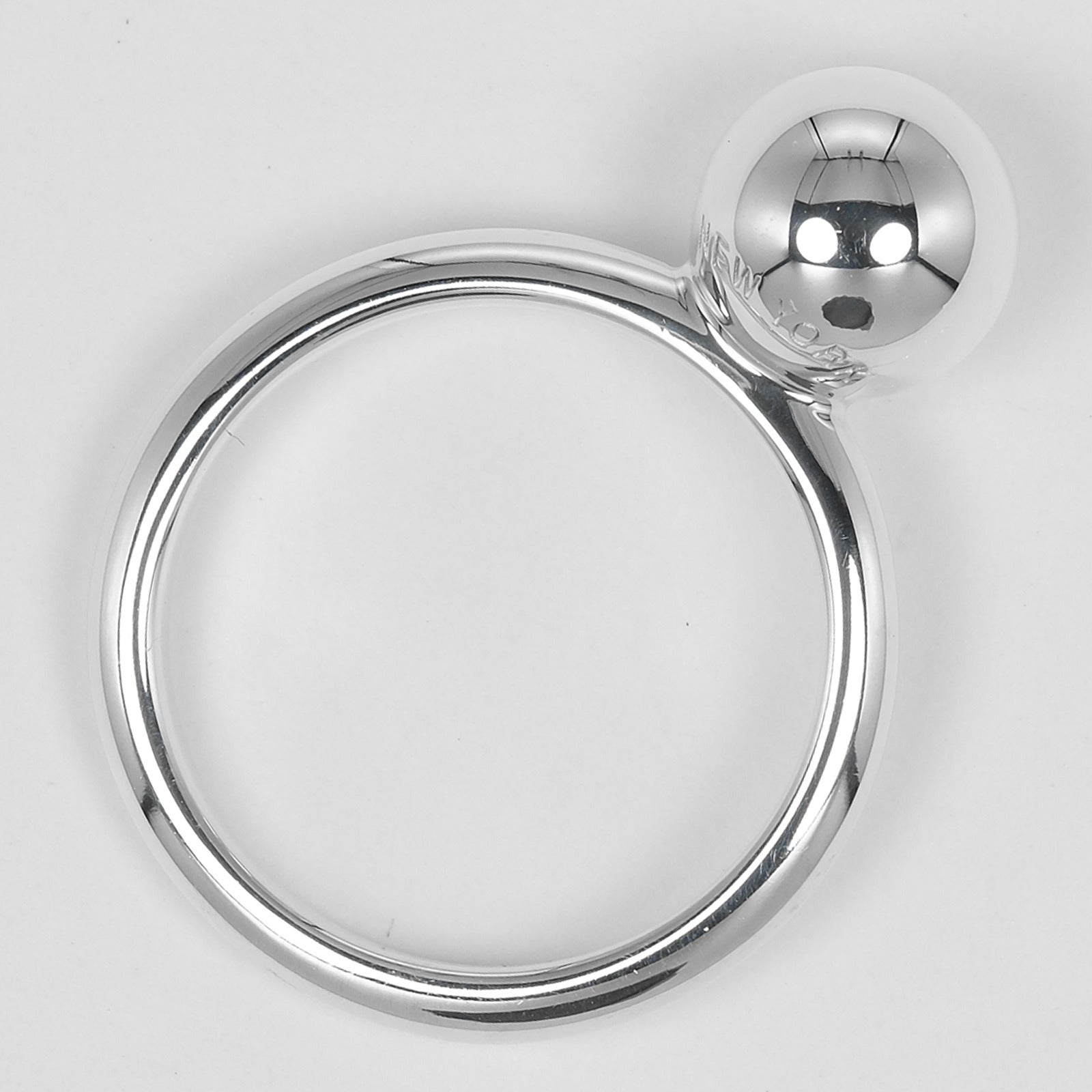 TIFFANY&Co.】ティファニー ハードウェア ボール リング・指輪 7.5号
