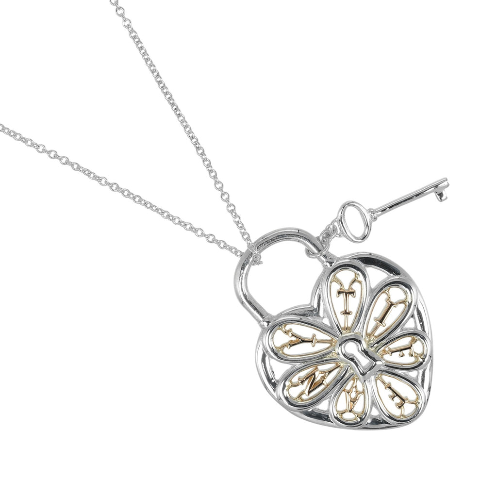 TIFFANY&Co.】ティファニー フィリグリー ハートキー ネックレス