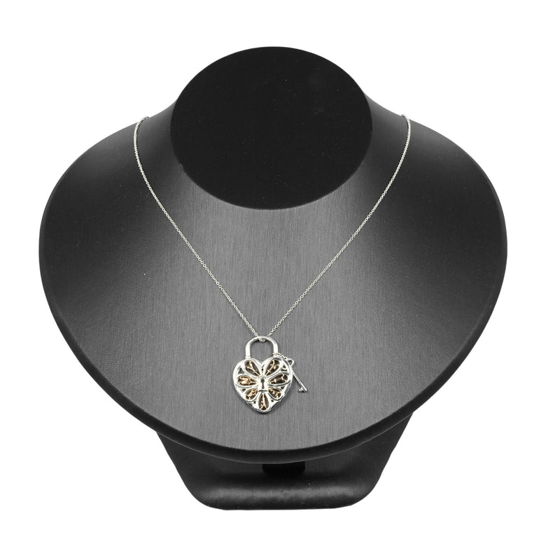 TIFFANY&Coティファニー　フィリグリー　ハート　キー　ペンダント　ラージ TIFFANY&Co.】ティファニー フィリグリー ハートキー ネックレス