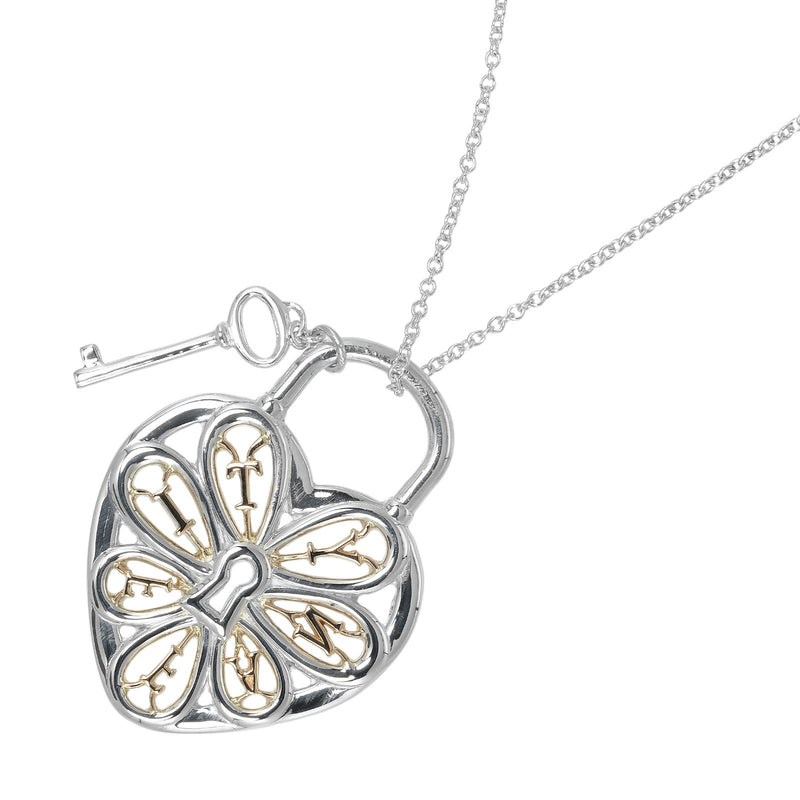 TIFFANY&Co.】ティファニー フィリグリー ハートキー ネックレス